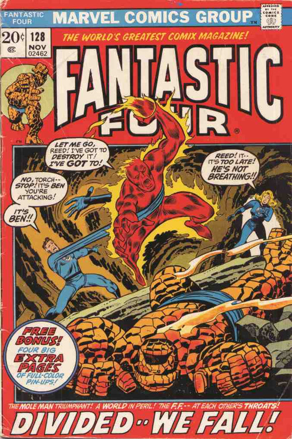 Fantastic Four 1961  #128