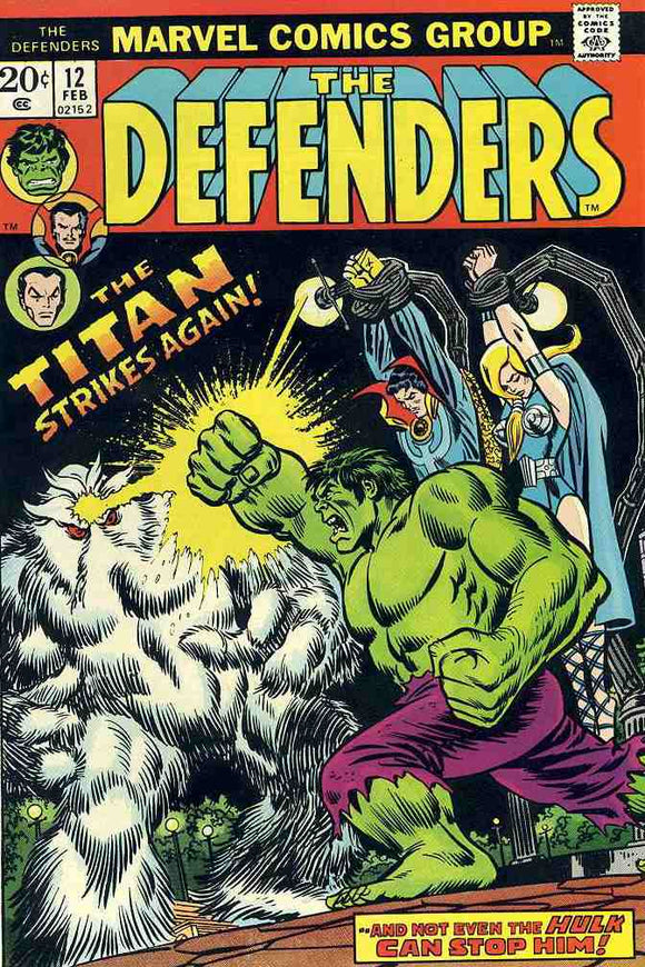 Defenders 1972 #12