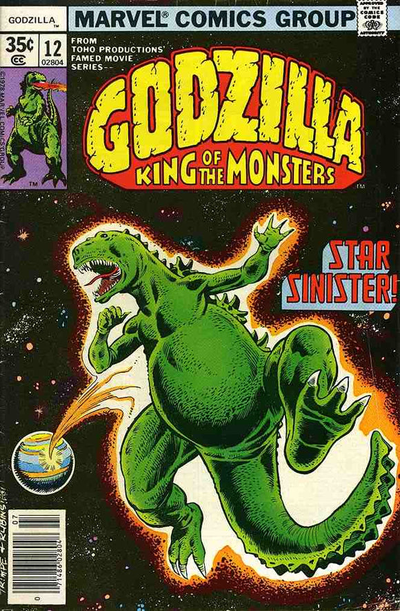 Godzilla 1977 #12 VF+/NM-