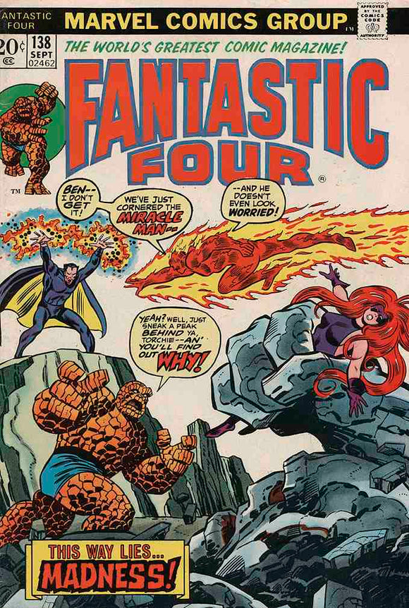 Fantastic Four 1961  #138 FN-