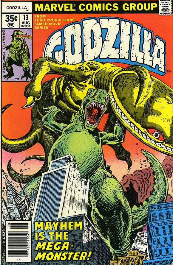 Godzilla 1977 #13 VF+