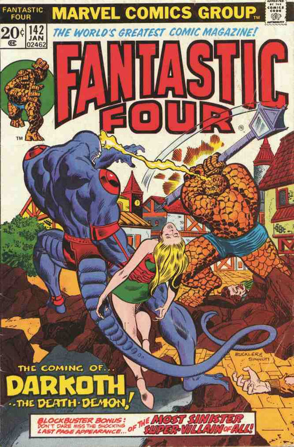 Fantastic Four 1961  #142 VG+