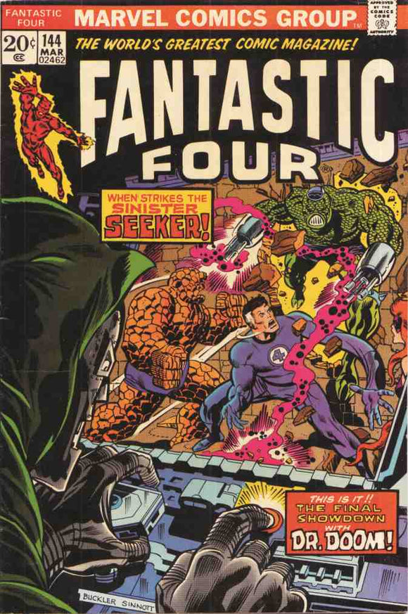 Fantastic Four 1961  #144 FN