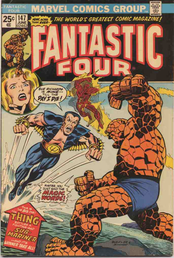 Fantastic Four 1961  #147 .