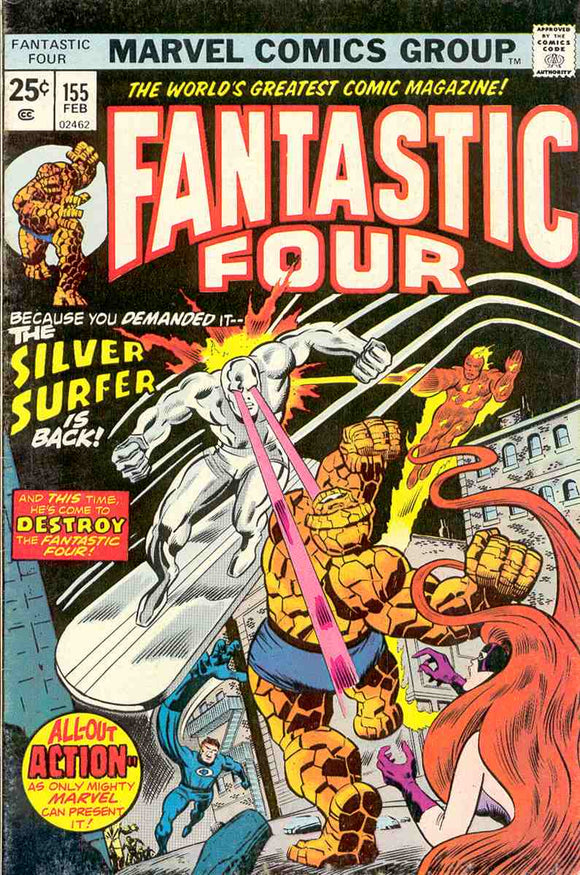 Fantastic Four 1961  #155