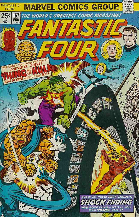 Fantastic Four 1961  #167 .