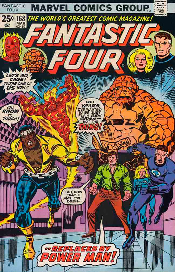 Fantastic Four 1961  #168