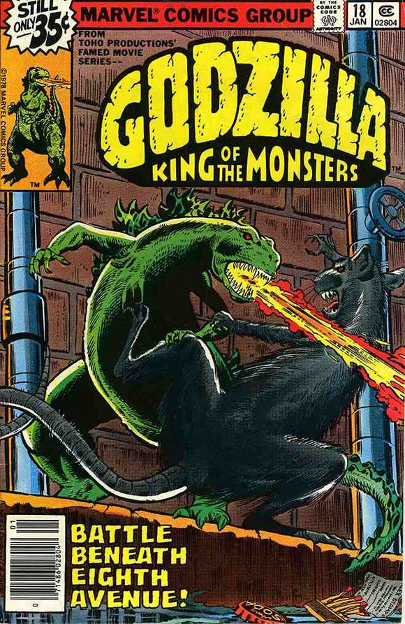 Godzilla 1977 #18 VF+