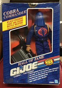 Hasbro 1991 GI Joe Hall of Fame Collector's Edition "Cobra Commander" 12"