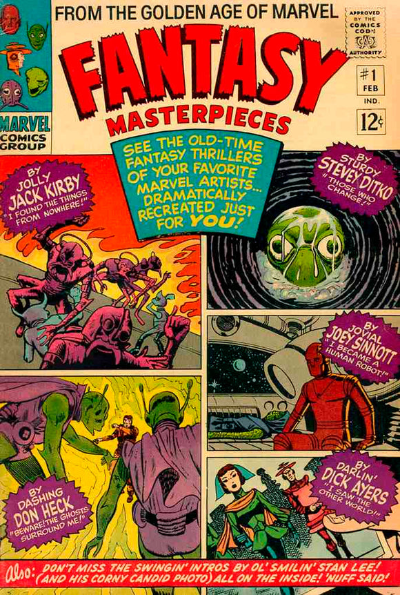 Fantasy Masterpieces 1966 #1 vg+