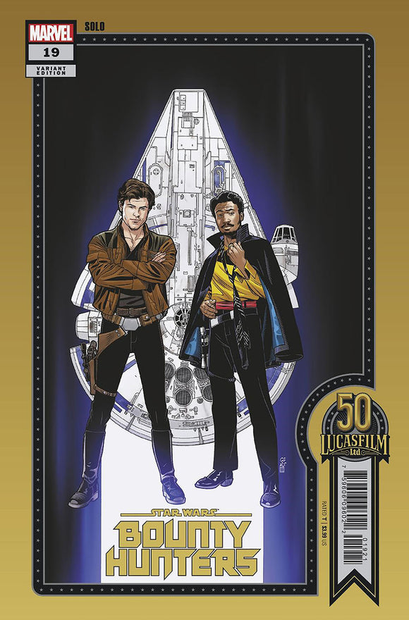 STAR WARS: BOUNTY HUNTERS 19 SPROUSE LUCASFILM 50TH VARIANT