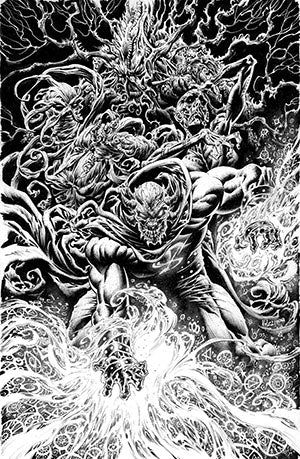 JUSTICE LEAGUE INCARNATE #2 (OF 5) CVR C INC 1:25 KYLE HOTZ CARD STOCK VAR