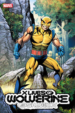 X LIVES OF WOLVERINE 1 BAGLEY TRADING CARD VARIANT