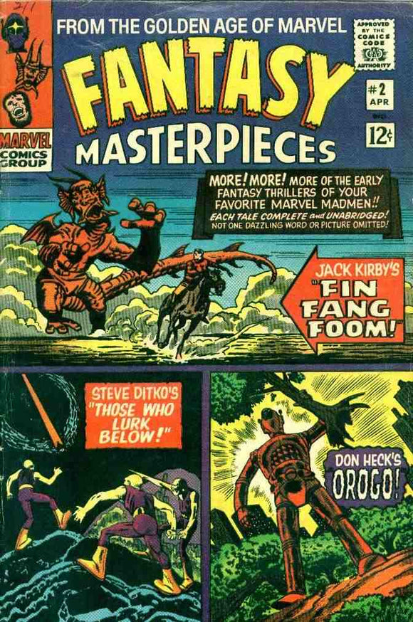 Fantasy Masterpieces 1966 #2 FN+