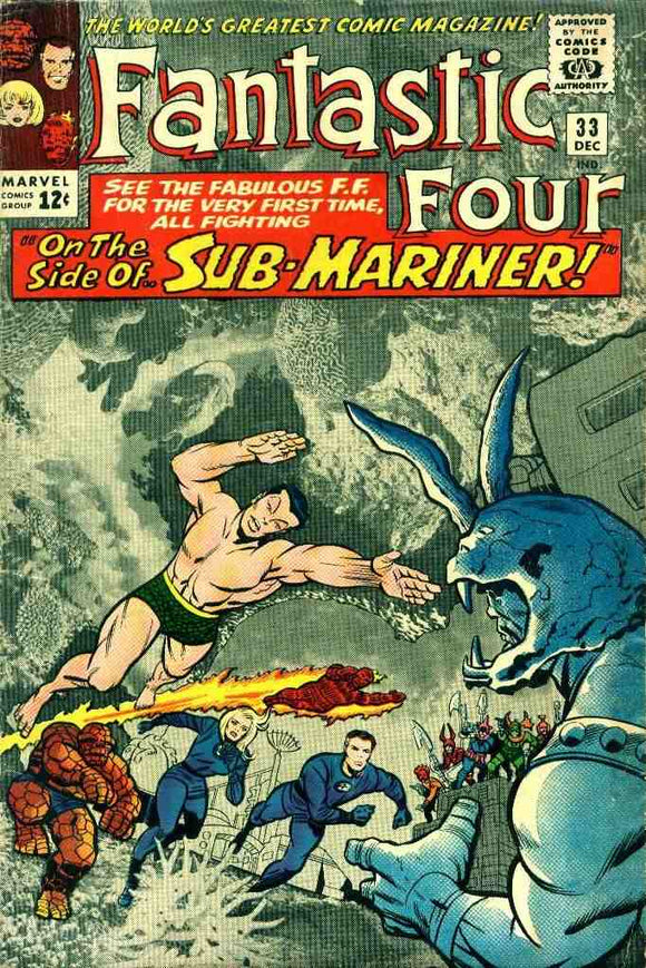 Fantastic Four 1961  #33