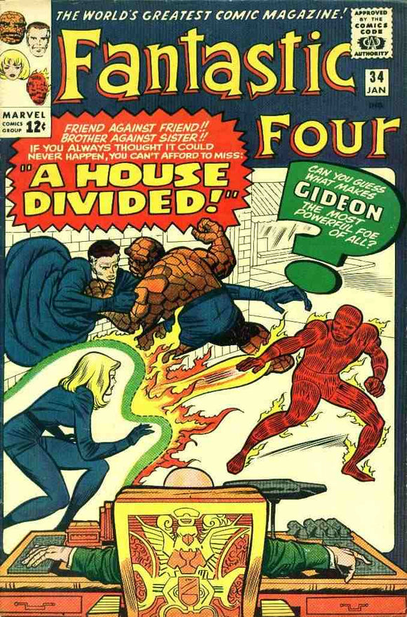 Fantastic Four 1961  #34 .