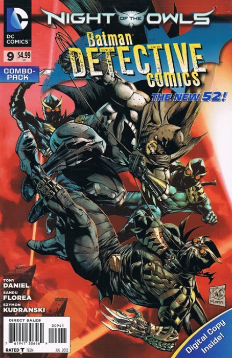 DETECTIVE COMICS #9 COMBO PACK (NIGHT OF THE OWL)
