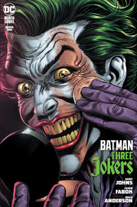 BATMAN THREE JOKERS #2 (OF 3) PREMIUM VAR F APPLYING MAKEUP (MINIMUM ORDER OF 50 COPIES)