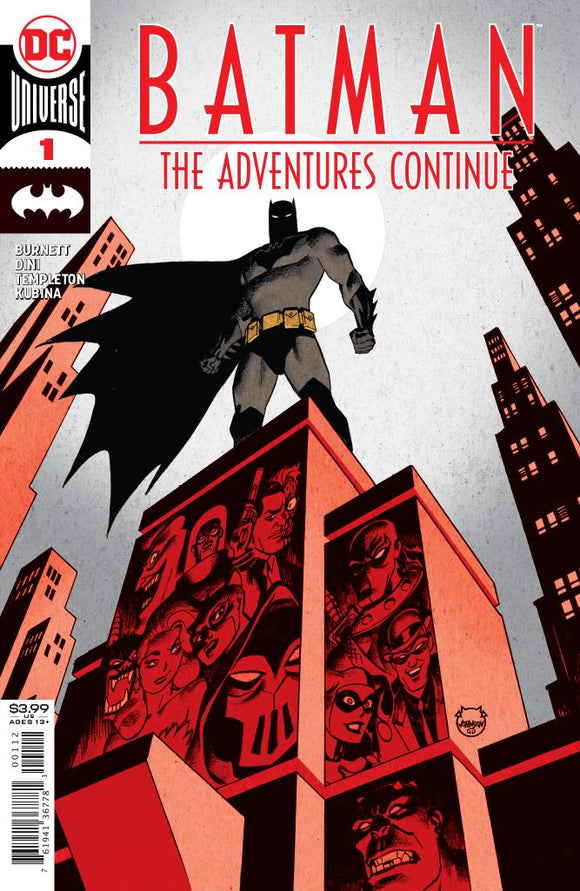 BATMAN THE ADVENTURES CONTINUE #1 (OF 6) 2ND PTG DAVE JOHNSON RECOLORED VAR