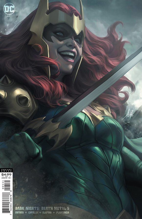 DARK NIGHTS DEATH METAL #5 (OF 7) CVR C STANLEY ARTGERM LAU KULL VAR