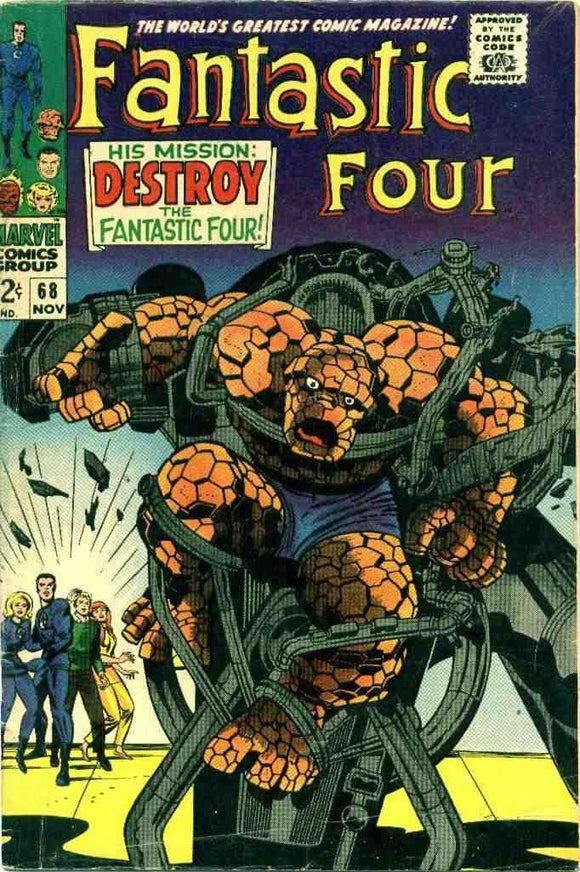 Fantastic Four 1961  #68