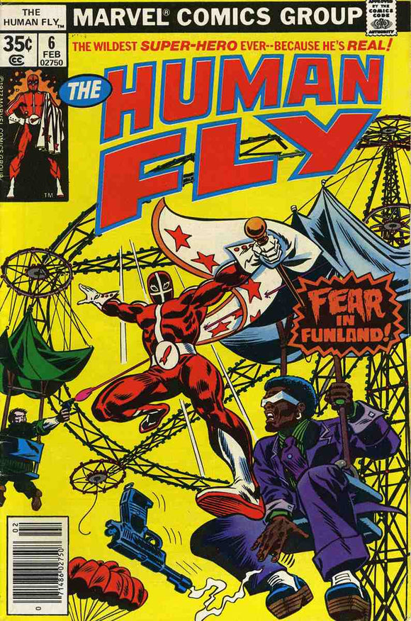 Human Fly 1977 #6 VF-