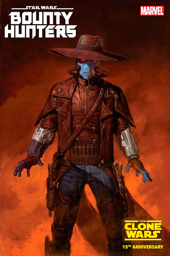 STAR WARS: BOUNTY HUNTERS 38 E.M. GIST CAD BANE STAR WARS: CLONE WARS 15TH ANNIVERSARY VARIANT [DD]