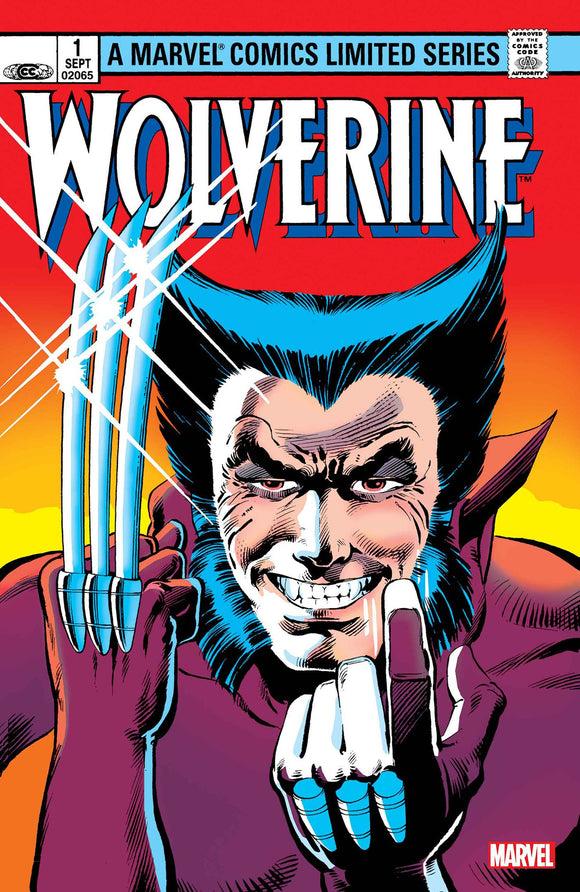 WOLVERINE BY CLAREMONT AND MILLER FACSIMILE EDITION POSTER