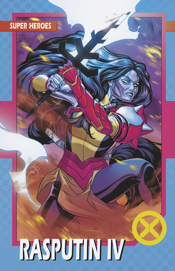 X-MEN 27 RUSSELL DAUTERMAN TRADING CARD VARIANT [FALL]