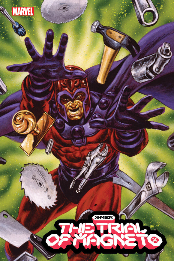 X-MEN: THE TRIAL OF MAGNETO 3 JUSKO MARVEL MASTERPIECES VARIANT