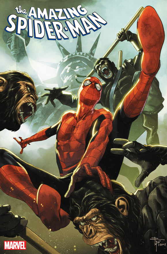 AMAZING SPIDER-MAN 19 MOBILI PLANET OF THE APES VARIANT
