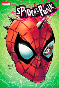 SPIDER-PUNK 1 NAUCK HEADSHOT VARIANT