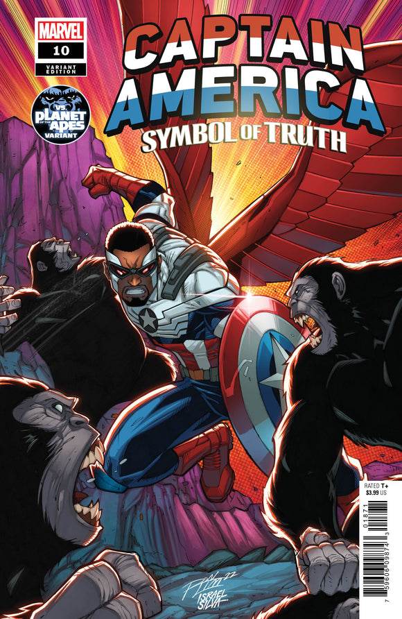 CAPTAIN AMERICA: SYMBOL OF TRUTH 10 RON LIM PLANET OF THE APES VARIANT
