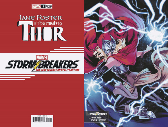 JANE FOSTER & THE MIGHTY THOR 1 CARNERO STORMBREAKERS VARIANT
