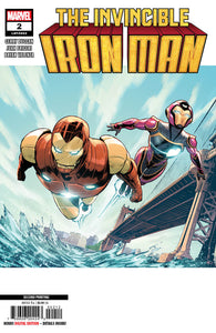 INVINCIBLE IRON MAN 2 JUAN FRIGERI 2ND PRINTING VARIANT