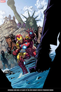 INVINCIBLE IRON MAN 3 MANNA PLANET OF THE APES VARIANT