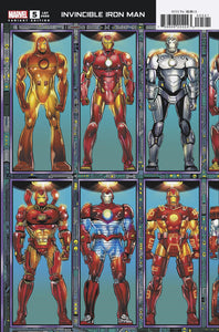 INVINCIBLE IRON MAN 5 BOB LAYTON CONNECTING VARIANT