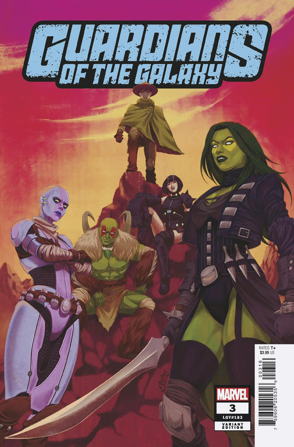 GUARDIANS OF THE GALAXY 3 BETSY COLA VARIANT 1-25