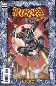 SPIDER-MAN 2099: DARK GENESIS 2 KEN LASHLEY FRAME VARIANT