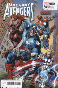 UNCANNY AVENGERS 2 BRYAN HITCH AVENGERS 60TH VARIANT [FALL]