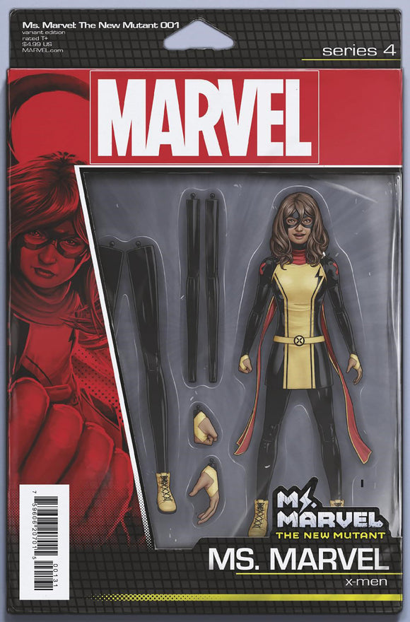 MS. MARVEL: THE NEW MUTANT 1 JOHN TYLER CHRISTOPHER ACTION FIGURE VARIANT