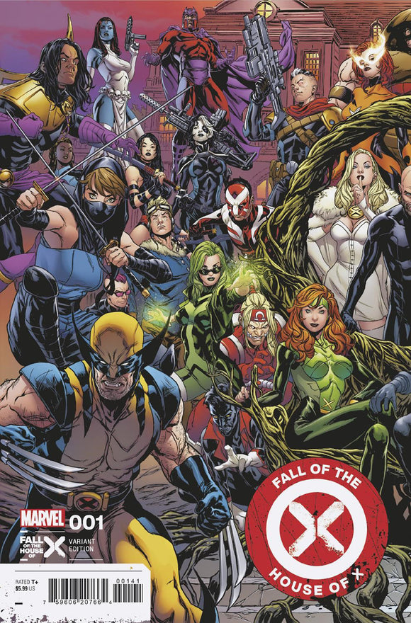FALL OF THE HOUSE OF X 1 MARK BROOKS CONNECTING VARIANT [FHX]