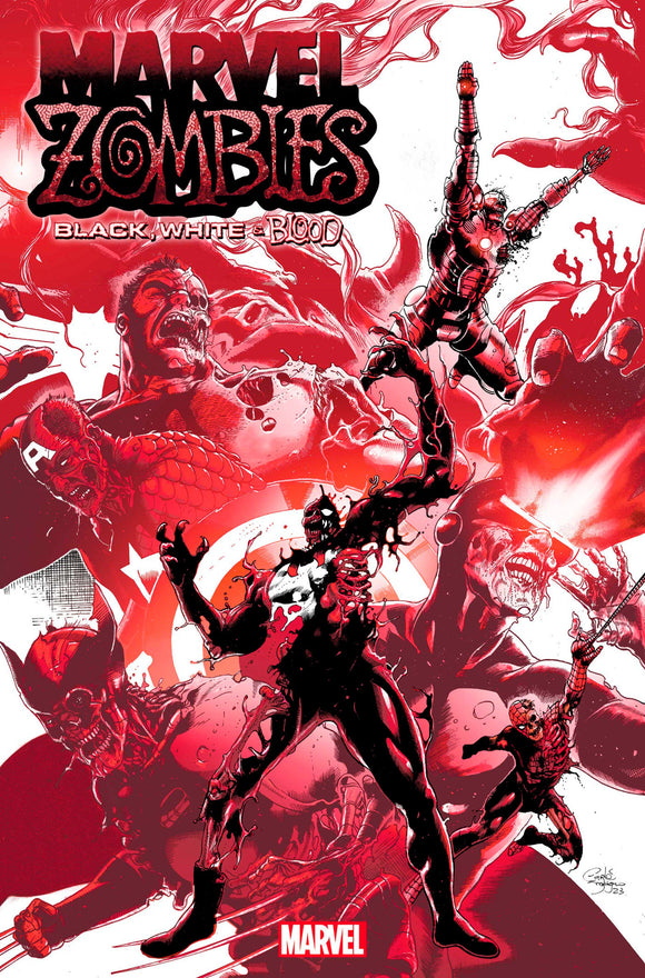 MARVEL ZOMBIES: BLACK, WHITE & BLOOD 1 CARLOS MAGNO HOMAGE VARIANT 1-10