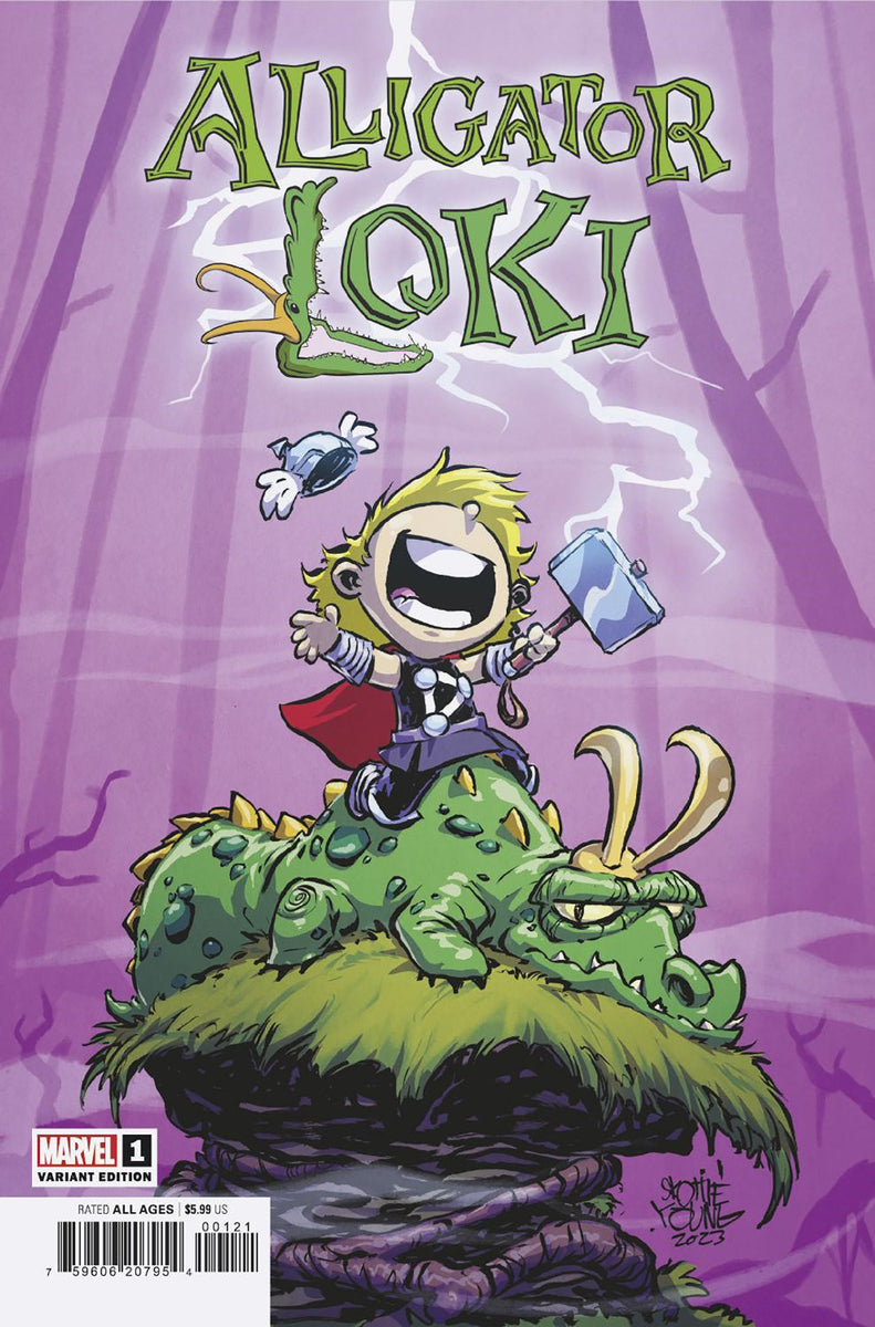 ALLIGATOR LOKI 1 SKOTTIE YOUNG VARIANT – One Stop Comics