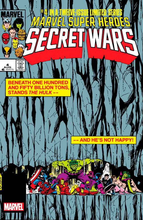 MARVEL SUPER HEROES SECRET WARS #4 FACSIMILE EDITION