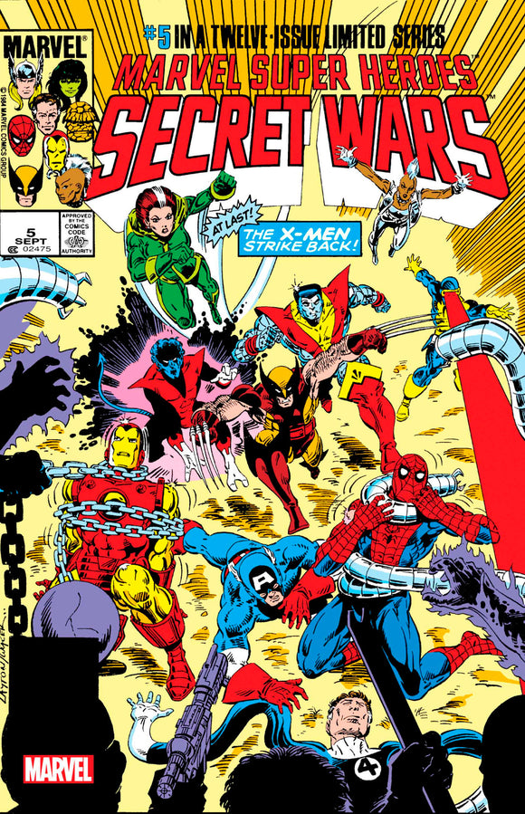 MARVEL SUPER HEROES SECRET WARS #5 FACSIMILE EDITION