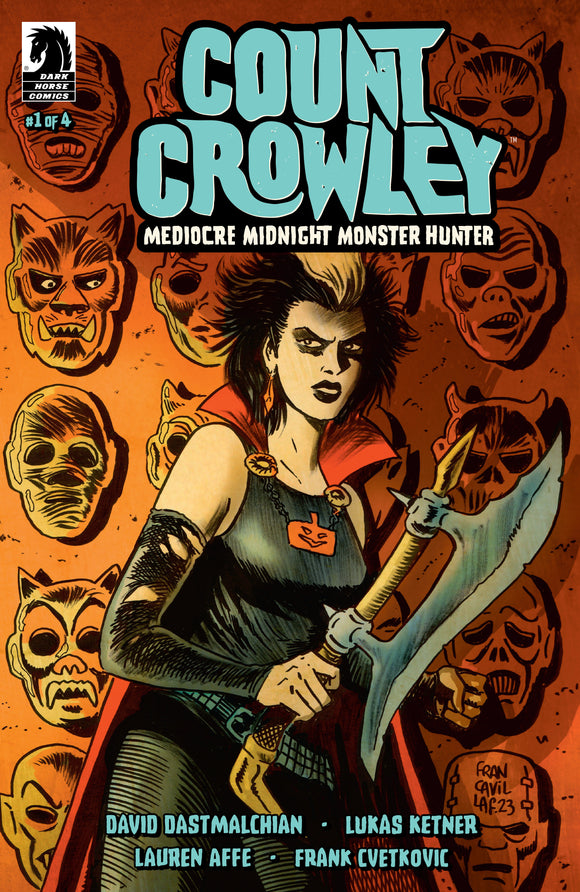 Count Crowley: Mediocre Midnight Monster Hunter #1 (CVR B) (Francesco Francavilla)