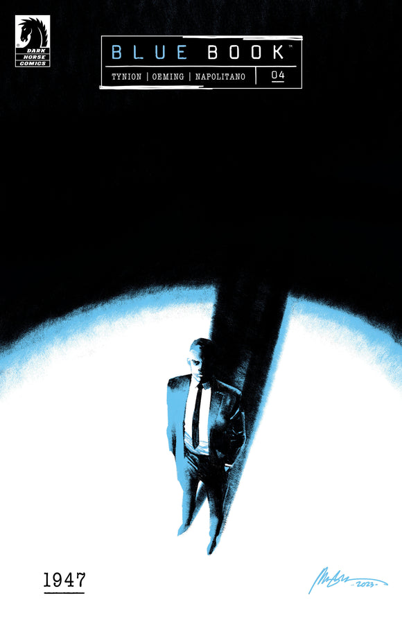 Blue Book: 1947 #4 (CVR B) (Rafael Albuquerque)