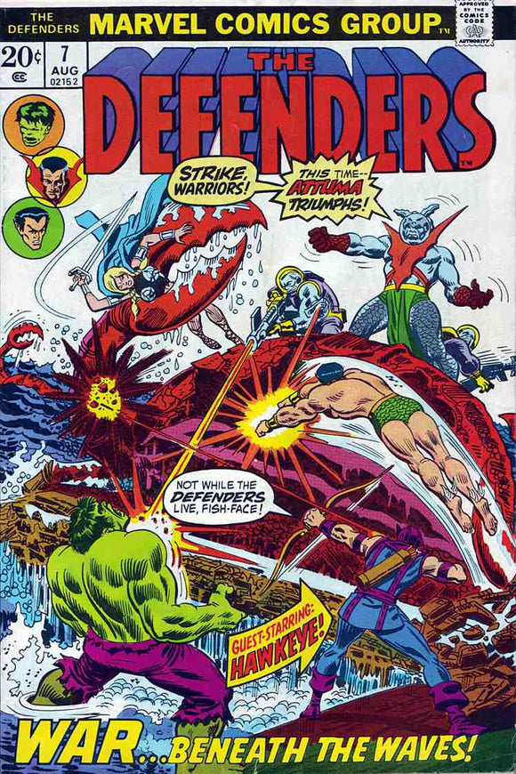 Defenders 1972 #7 .