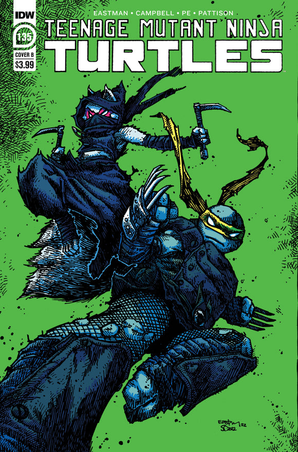 Teenage Mutant Ninja Turtles #135 Variant B (Eastman)